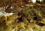bruno liljefors landskap med orrar, tidig var Spain oil painting artist